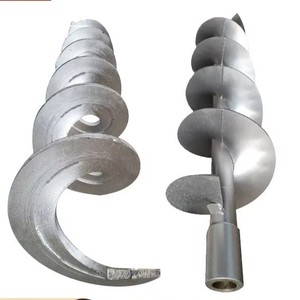 New cường độ cao thép không gỉ vít băng tải chuyến bay chịu mài mòn hạt Hệ thống vận chuyển Phụ kiện cho nông nghiệp - Product Image 1