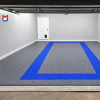 Dalles de sol de garage en polypropylène de qualité supérieure, système de sol modulaire à emboîtement robuste