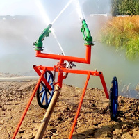 Aspersor grande Titans, rociador de pistola de lluvia de largo alcance, 100m para sistema de riego de jardín agrícola