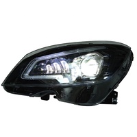Assemblage de voiture pour Benz W204 Phare à LED 2007-2011 Phares c200 c260 c300 DRL Turn Signal High Beam Angel Eye Projector Lens