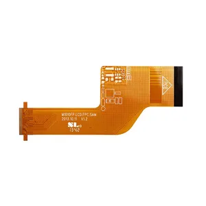 Display Lcd flessibile personalizzato Gsm Antennap Automotive Nfc Fpc produttore di assemblaggi di antenne Flex Pcb Heater circuito stampato