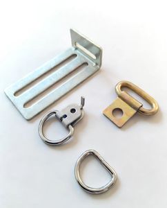 Anello di Trazione a D Personalizzato in Acciaio Inossidabile, Gancio a D - Product Image 1