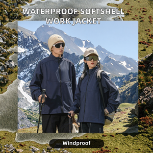 เสื้อกันลมแบบสวมด้านหน้าสำหรับกิจกรรมกลางแจ้งฤดูหนาวกันน้ำเลือกได้เป็นมิตรกับสิ่งแวดล้อม - Product Image 2