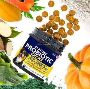 Masticables Probióticos para Perros 11 en 1, Mejoran la Salud Intestinal, Promueven la Digestión, Equilibrio de la Flora, Salud Intestinal Inmunológica, Suplemento Alimenticio para Mascotas - Product Image 2