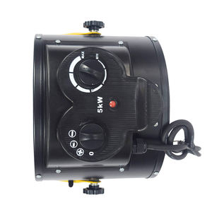 Ventilador calentador portátil eléctrico estándar de EE. UU. 110V/120V gran oferta ahorro de energía 2000W ventilador negro, uso doméstico, portátil - Product Image 6