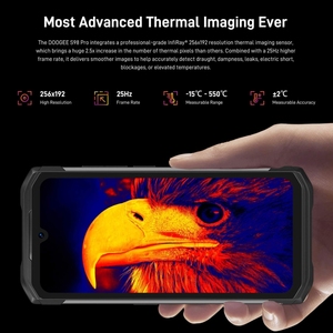 Expédition le jour même <span class=keywords><strong>DOOGEE</strong></span> <span class=keywords><strong>S98</strong></span> <span class=keywords><strong>Pro</strong></span> Téléphone robuste Caméra thermique Vision nocturne 8 Go + 256 Go 6,3 pouces Android 12 NFC Téléphone 4G - Product Image 5