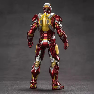 Figura de Acción Original Zd Toys Marvel Escala 1/10 Edición 10º Aniversario Iron-Man <span class=keywords><strong>MK</strong></span> 17 Modelo con Articulaciones Móviles Sin Brillo - Product Image 5