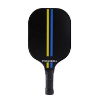 Vente en gros OEM Promotionnelle : Ensemble de raquettes de pickleball en bois et fibre de carbone USAPA de haute qualité avec logo personnalisé pour le sport et les loisirs