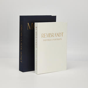 Dos juegos de caja de libros de bronceado de lino, decoración de almacenamiento de absorción magnética, accesorios para el hogar, adornos artesanales de papel - Product Image 4