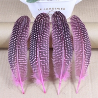 Vente en gros à prix réduit de plumes de guêpière naturelles de différentes couleurs pour la décoration de la chapellerie