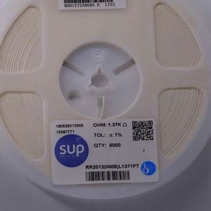Factory Direct RR2012 0805L1371FT 0805 2012 Resistors Chip Resistors SMD Resistors 1.37Kohm 1% 1/8W Thick Film Resistor - Product Image 1