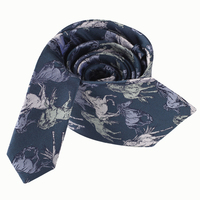 Quantité minimale de commande bas dernière conception mode hommes tissé Jacquard cravate Animal personnalisé haute qualité Jacquard cravates avec motif cheval