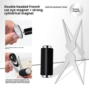 Strumento Elettrico di Alta Qualità <span class=keywords><strong>per</strong></span> Nail Art, Ecologico e Moderno, con Magnete Liquido <span class=keywords><strong>per</strong></span> <span class=keywords><strong>Unghie</strong></span>, Forma Rettangolare - Product Image 2