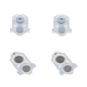 Plaquettes en caoutchouc conductrices L1 R1 L2 <span class=keywords><strong>R2</strong></span> pour manette <span class=keywords><strong>PS4</strong></span> JDS-030 <span class=keywords><strong>Bouton</strong></span> en caoutchouc - Plaquette - Product Image 1