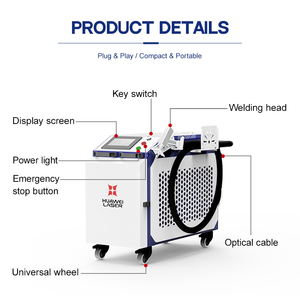 เครื่องเชื่อมเลเซอร์สแตนเลสแบบมือถืออัตโนมัติ 3 in 1 - Product Image 3