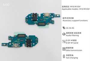 Cable flexible para teléfono móvil, <span class=keywords><strong>Cargador</strong></span> USB <span class=keywords><strong>tipo</strong></span> <span class=keywords><strong>C</strong></span>, conector de puerto de carga, Cable flexible para Samsung A10 A105 - Product Image 2