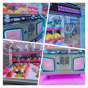 Neofuns Commercial Double Layer 4player Kids Doll Claw Machine Toy Claw Machine Credit Card
