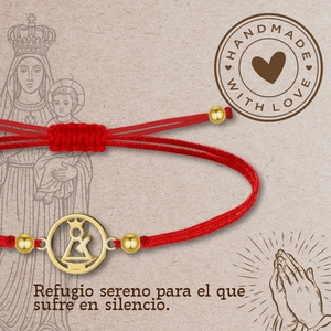 Vergine di rimedio in acciaio inox Fine ciondolo collana bracciale elegante Saint Catholic bracciale - Product Image 5