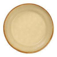 Plat à soupe en céramique artisanale vintage, durable, grand format, vaisselle rétro pour la maison et la restauration