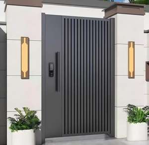 Porta Exterior Villas Metal Gates Alumínio Portão Privacidade Portões Deslizante Swing <span class=keywords><strong>Gate</strong></span> para Home Garden - Product Image 6