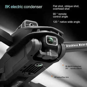 Dron Profesional V168 4K WiFi FPV con Cámara HD 8K GPS, Gran Angular, Evitación de Obstáculos, Flujo Óptico, Control Remoto para Principiantes - Product Image 3