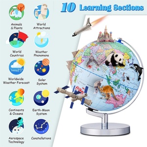 Globo Terráqueo Inteligente con Realidad Aumentada, Juguete Educativo de Geografía Mundial para Niños - Product Image 3