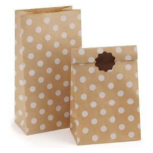 High Quality Paper Lunch Kraft Paper Bag <b>Snack</b> Bread Craft Bag Recycled Eco-friendly Durable Multi-Purpose Practical Paper Bag - Product Image 1