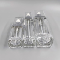Offre Spéciale 30ml 50ml 75ml cosmétique récipient contenant le liquide bouteille en plastique avec couvercle airless pp airless lotion pour le corps pompe bouteilles fournisseurs