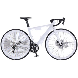 Vélo de route en alliage d'aluminium sur mesure, directement de l'usine, 20 vitesses, freins à disque hydrauliques, taille de roue 700C, cadre rigide ; 350 Hydra de qualité compétition - Product Image 5