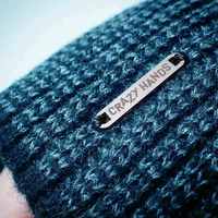 Étiquettes métalliques personnalisées haut de gamme pour vêtements, sacs à main, étiquettes de marque personnalisées pour sacs au crochet, vestes, casquettes, chaussures