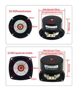 Loa toàn dải bán buôn 3 inch, công suất 15-60W, 8 Ohm, dùng cho âm thanh gia đình và đa phương tiện - Product Image 3