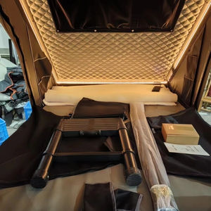 Diluc 1.45m coque en aluminium double fentes plaque de fond amovible isolation intérieure LED couverture complète <span class=keywords><strong>camping</strong></span>-<span class=keywords><strong>car</strong></span> tente de toit - Product Image 6