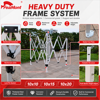 Tente pliante en acier FEAMONT 3x3m, imperméable, pour exposition et événement, fabricant OEM ODM