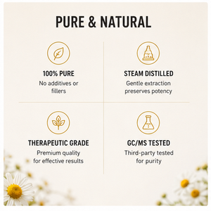 10 ml di Olio Essenziale di Camomilla Puro e <span class=keywords><strong>Naturale</strong></span>, Anti-infiammatorio e Lenitivo per la Pelle, Adatto per Cura della Pelle e Aromaterapia - Product Image 4