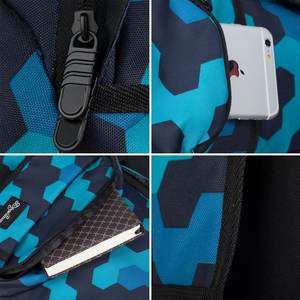 حقيبة ظهر طلابية من باوشون - مصنوعة من الجلد الصناعي بسعة 36-56 لتر، مع حزام كتف منحني، نماذج قابلة للتخصيص، متينة ومحمولة للاستخدام اليومي - Product Image 5