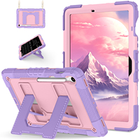 Harde PC Premium siliconen tablet hoes met stabiele standaard voor Samsung Galaxy Tab S10 Lite S10 FE S9 FE S9 10.9 11 inch
