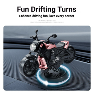 Aromatizador Giratorio para Coche con Forma de Motocicleta, con Aceite Esencial de Larga Duración, Aroma a Fresia, para el Tablero - Product Image 3