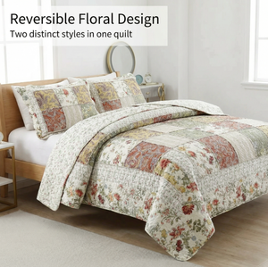 Ensemble de couvre-<span class=keywords><strong>lit</strong></span> matelassé rayé respirant anti-boulochage trois pièces pour <span class=keywords><strong>lit</strong></span> double en pur coton, usage hôtelier et domestique, style européen-américain - Product Image 4