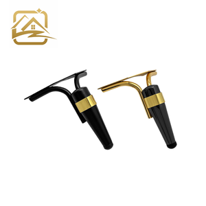 Pieds de meubles populaires en fer, supports dorés/noir canon, pieds de canapé en métal pour accessoires de meubles de cuisine, d'hôtel et de chambre à coucher - Product Image 1