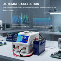 Probador de Ciclo de Vida de Baterías Prismáticas Heltec 1-30V 10A con Software de Computadora Superior para Inspección de Control de Calidad de Fabricantes de Baterías