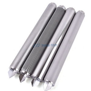 Tùy Chỉnh Vệ Sinh 304 316 Thép Không Gỉ Lưới Bộ Lọc Cấp Thực Phẩm Kim Cương Lỗ Xi Lanh Coniperf Đục Ống Lọc - Product Image 2