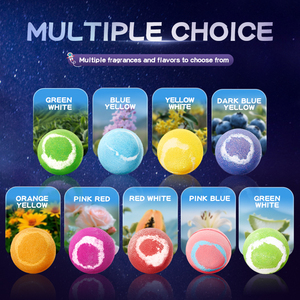 En gros, bombes de bain planétaires à bulles, bombes de bain effervescentes, bulles de bain pour enfants, 9 grandes bombes de bain, coffrets cadeaux, marque propre, OEM, ODM - Product Image 4