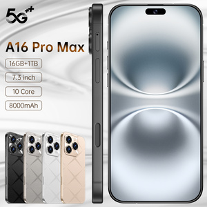 <span class=keywords><strong>Vente</strong></span> directe d'usine Smartphone A16 Pro Max Écran HD grand format de 7,3 pouces Appareil photo 108MP Stockage 1 To Batterie 8000mAh Android 14 - Product Image 3