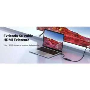 Adaptateur HDMI femelle-femelle Ugreen 4K, plaqué or, matériau ABS, conception à brancher, noir, modèle 20107, neuf - Product Image 6