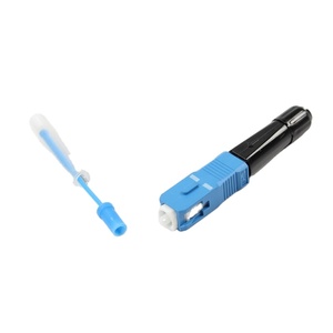 LJZ028 0229 030 Connecteur optique vert monomode SC UPC à fibre papillon SC/UPC SC/APC FTTH Adaptateur fibre optique Connecteur rapide - Product Image 2