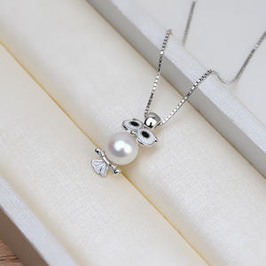 อุปกรณ์ตกแต่งต่างหูเงินแท้ S925 แบบ DIY สำหรับไข่มุก ขนาด 9-10 มม. ทรงกลม พร้อมฐานเปล่า 5712 ลายตาราง ชุดเครื่องประดับแฟชั่น - Product Image 3