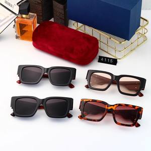 Lunettes de soleil unisexes de créateur, protection UV400, monture intégrale légère en nylon, style décontracté de haute qualité - Product Image 2