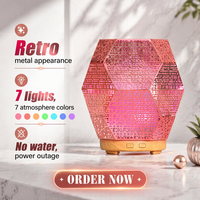Nouveau produit 2026 : Diffuseur d'huiles essentielles domestique 100 ml, design vintage unique avec protection automatique sans eau