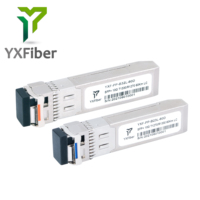Module SFP 10G Monofibre SFP+ 10G BIDI 3km 10km 20km 40km 60km 80km 100km Simplex LC SMF Émetteur-récepteur Optique à Fibre Optique Prix par Paire