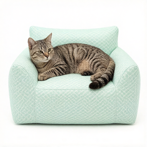 Modern Trendy Kids <strong>Sofa</strong> <strong>Foam</strong> Living Room Couch with High Side &amp; Back Support Waterproof Pet <strong>Sofa</strong> Bed - Product Image 4